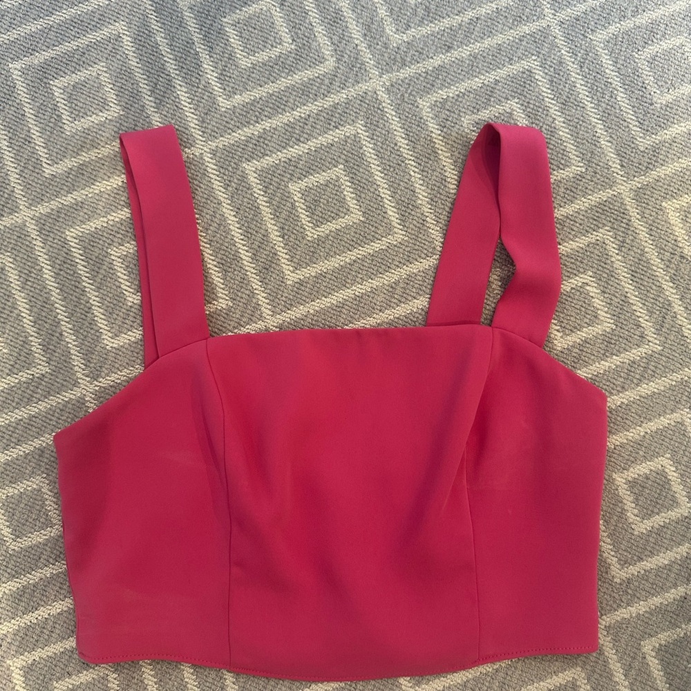 Lavender Brown Fuchsia Tank Top